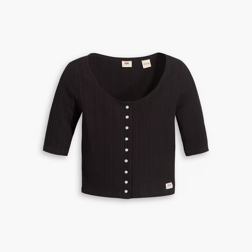 Levi’s Dry Goods Pointelle Top - Picture 4 of 9